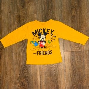 Kids Disney Mickey Mouse and The Roadster Racers Long Sleeve Shirt - Size 4T
